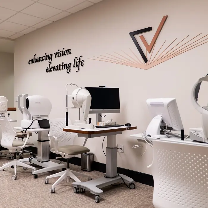 Exam room photo at Rudd Vision