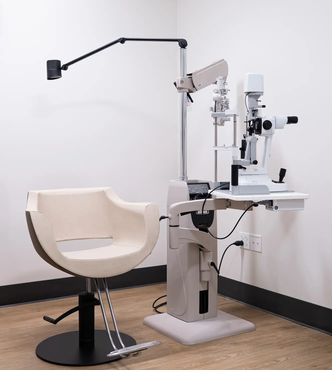 Exam device at Dr. Rudd's office