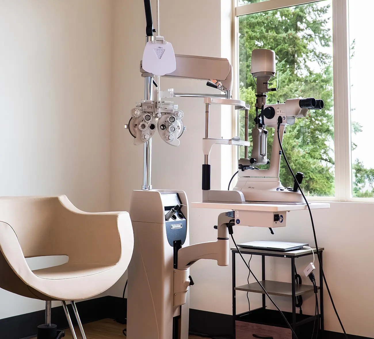 Exam room photo at Rudd Vision