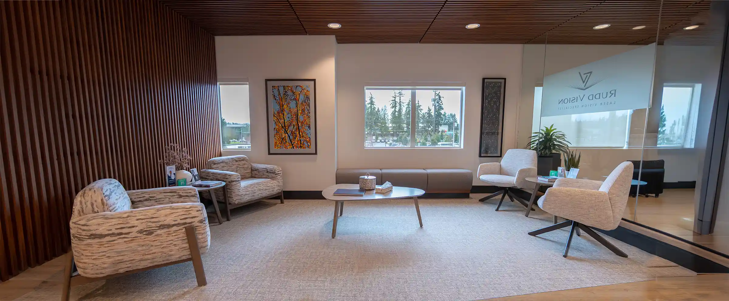 Lobby interior of Rudd Vision